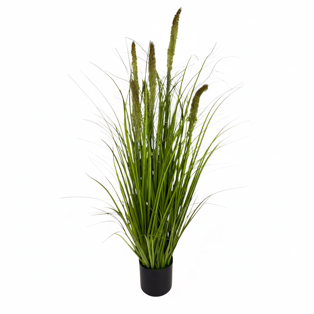 Flores Artificiales Haiton Decoración Plástico Verde 90 cm Maceta