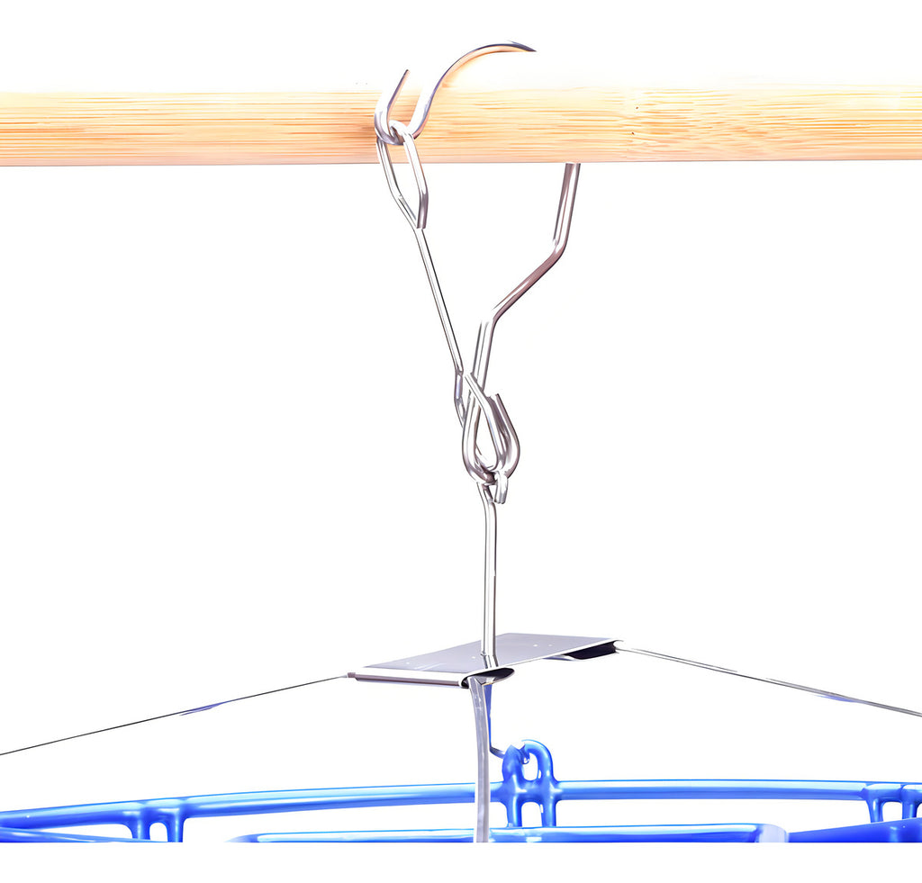 Colgador De Calcetín Ropa Interior De 20 Clips Plegable