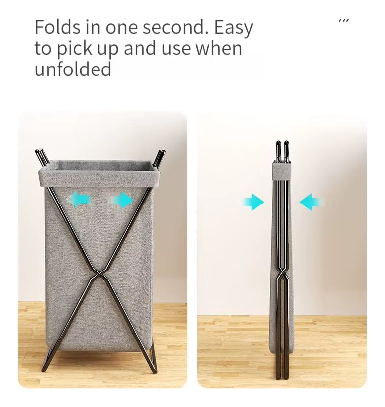 Canasto Plegable Ropa Sucia Cesto Lavandería