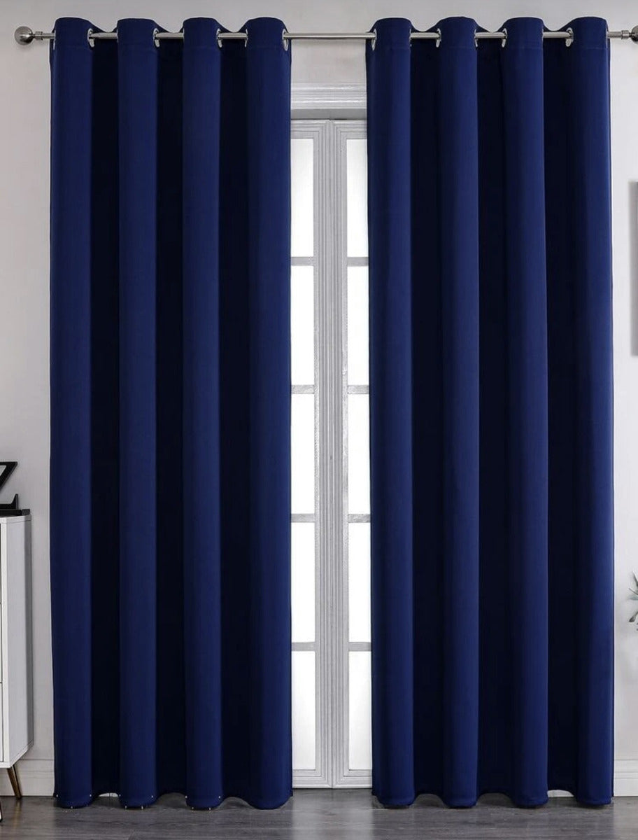 Cortina Semi Blackout 2 Paños 140x220cm Aislante