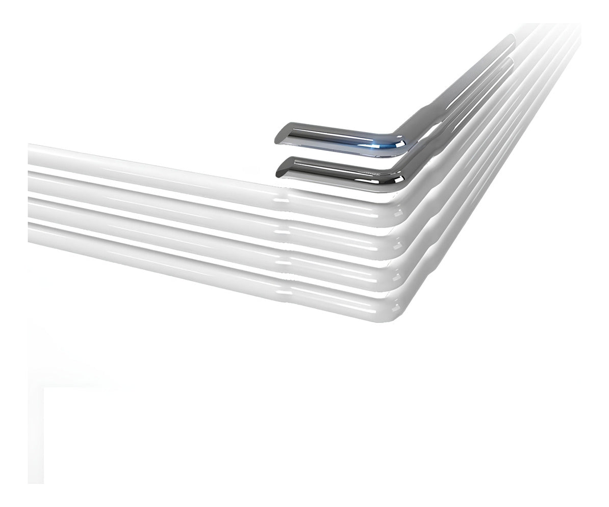 Organizador Zapato 2 Filas Y 6 Pisos Estante Para 24 Pares Negro