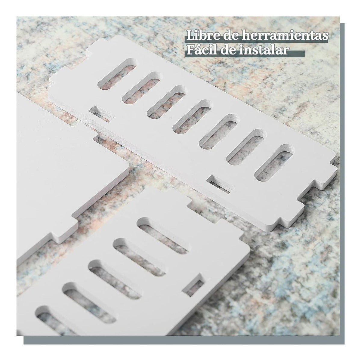 Mesa De Noche Cuadrada, Mesita Para Salón Blanco