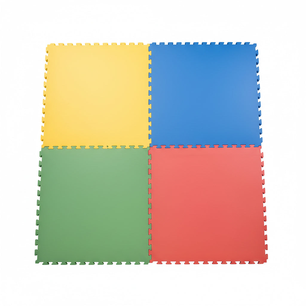 Pack 6 Unidad Piso Puzzle Alfombra Goma Eva Antigolpes 60x60 Lisa