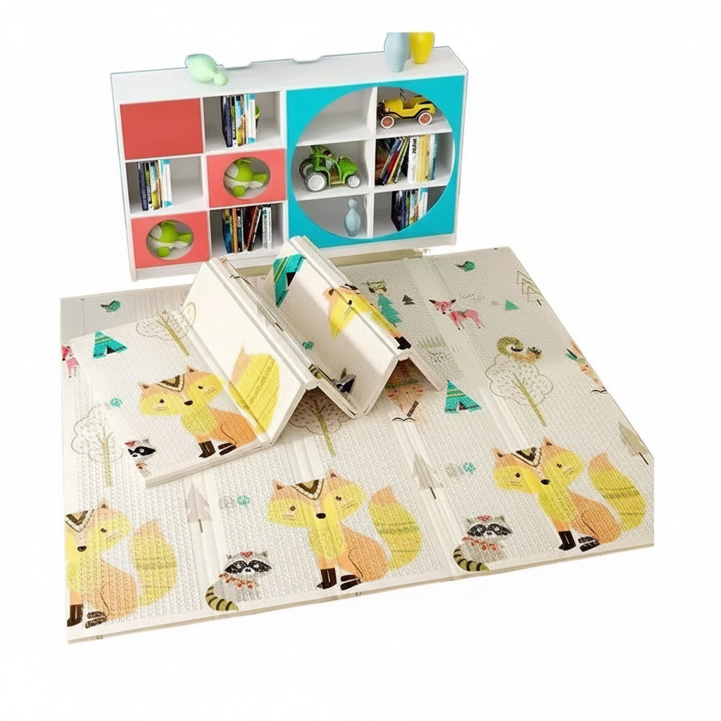 Alfombra Antigolpes Niño Bebe Con Bolso 120x180x1cm Diseños Diseño Aleatorio