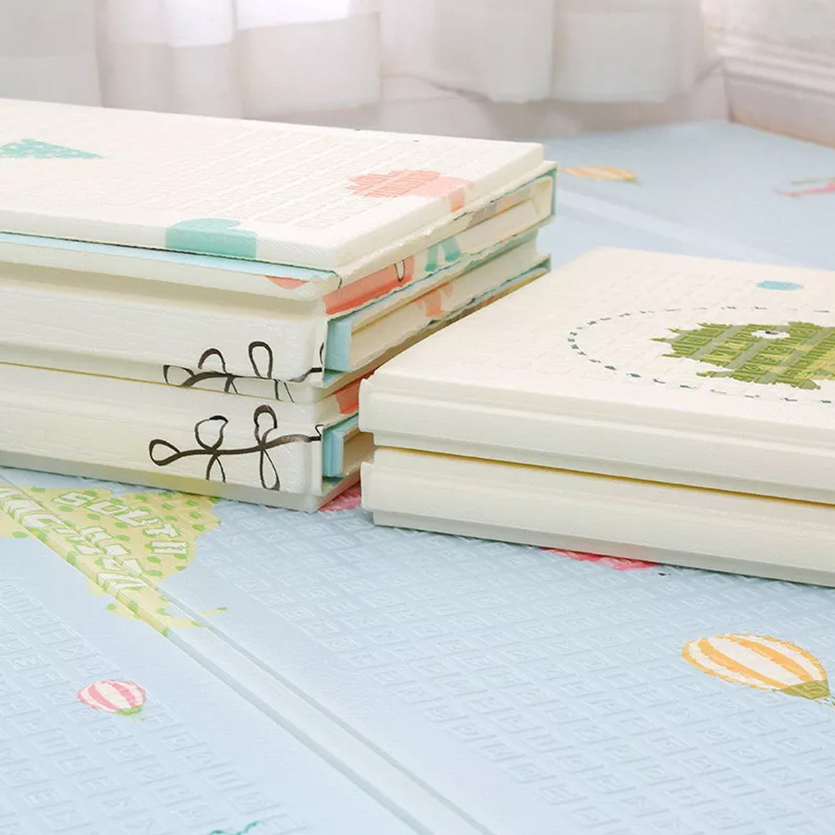 Alfombra Antigolpes Niño Bebe Con Bolso 120x180x1cm Diseños Diseño Aleatorio