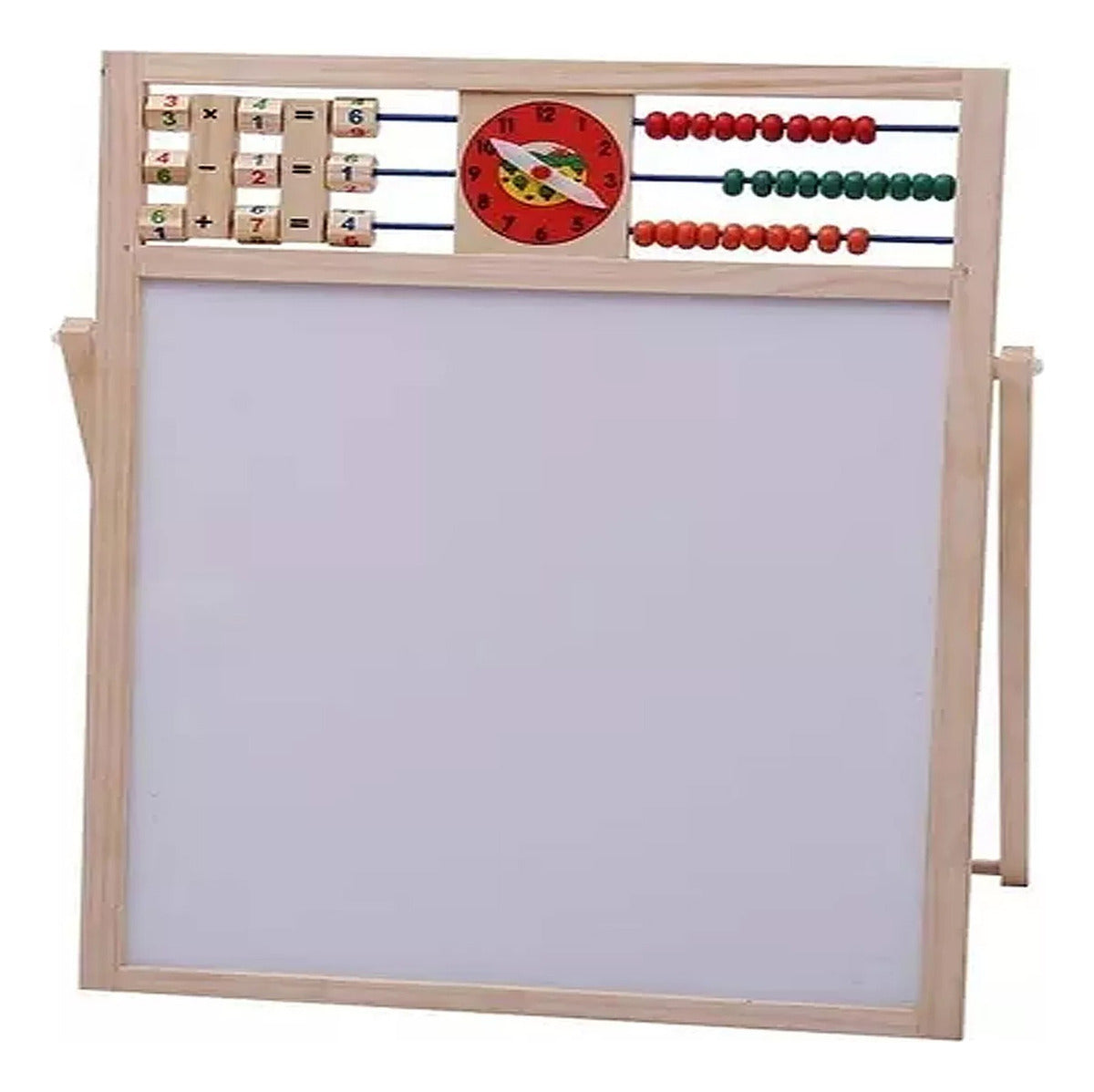 Pizarra Doble Para Niños Educativa Plumon Y Tiza