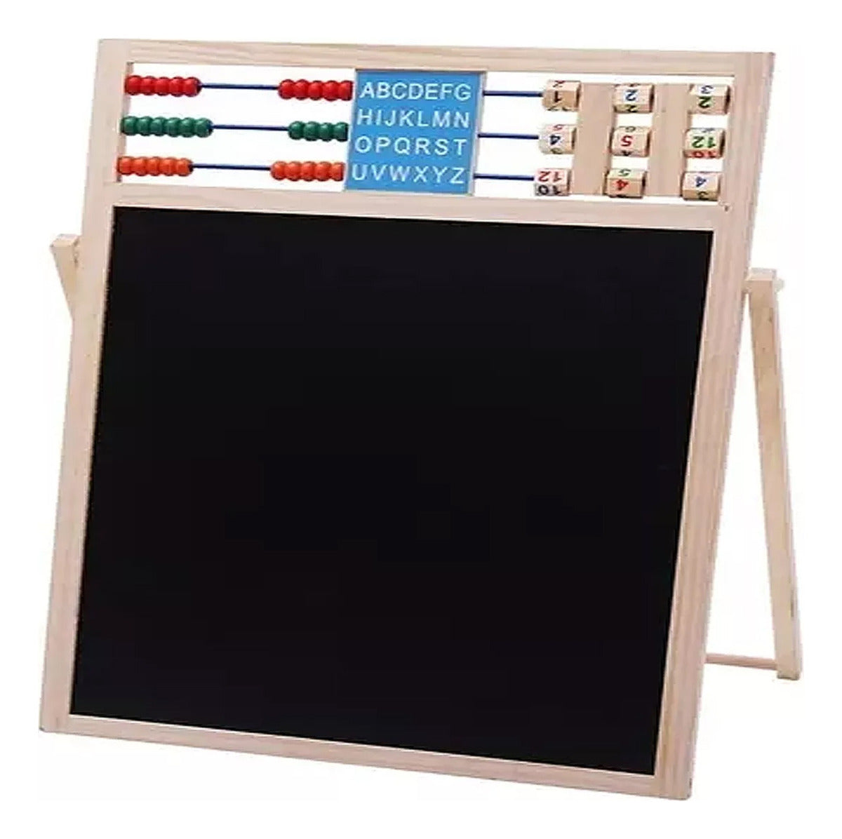 Pizarra Doble Para Niños Educativa Plumon Y Tiza