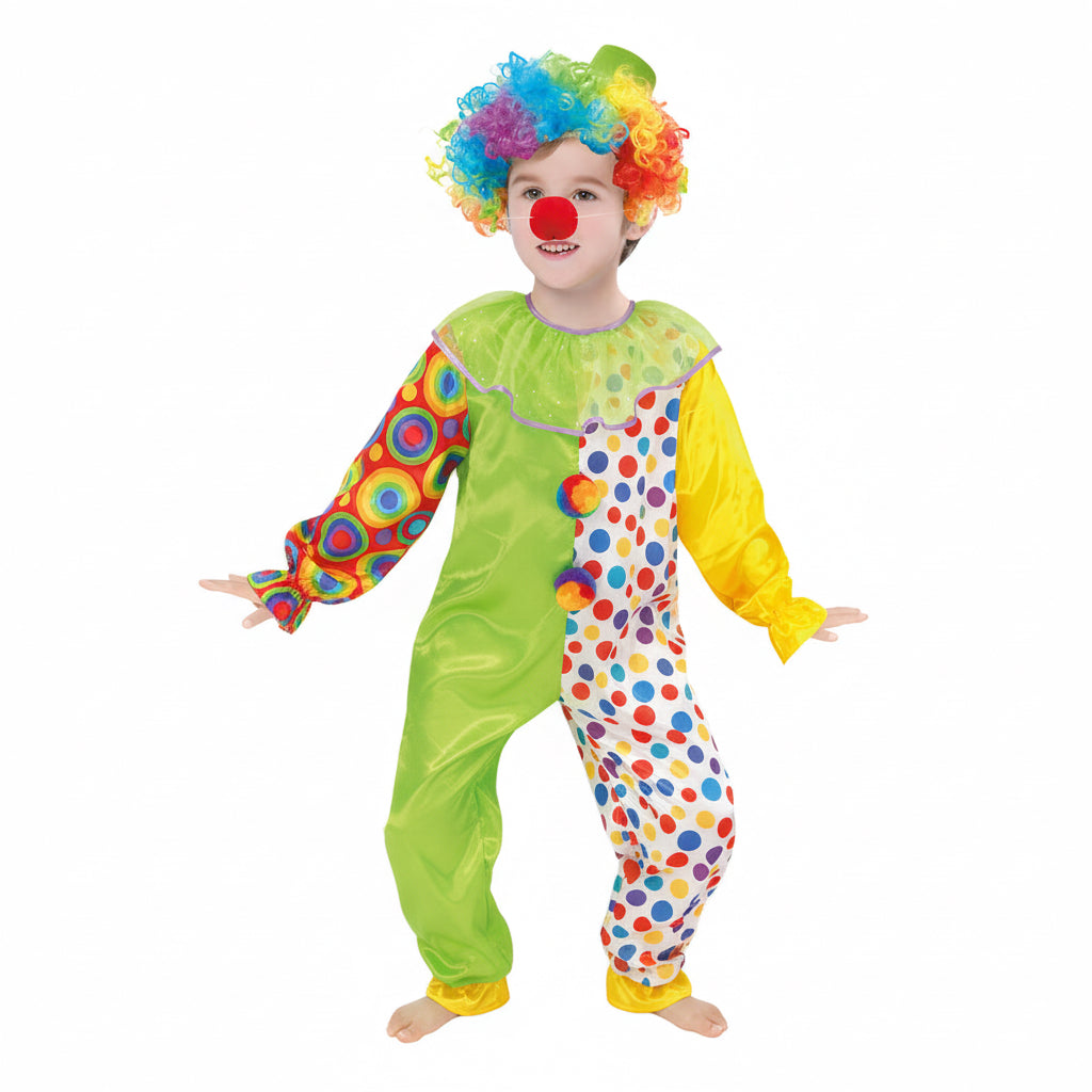 Set De Trajes Disfraces Cuentos Infantiles Varios Personajes Talla S 100-110cm Payaso