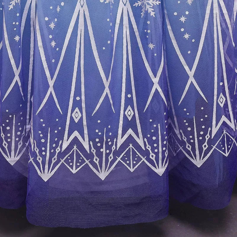 Set De Trajes Disfraces Cuentos Infantiles Varios Personajes Talla M 110-120cm Princesa Elsa