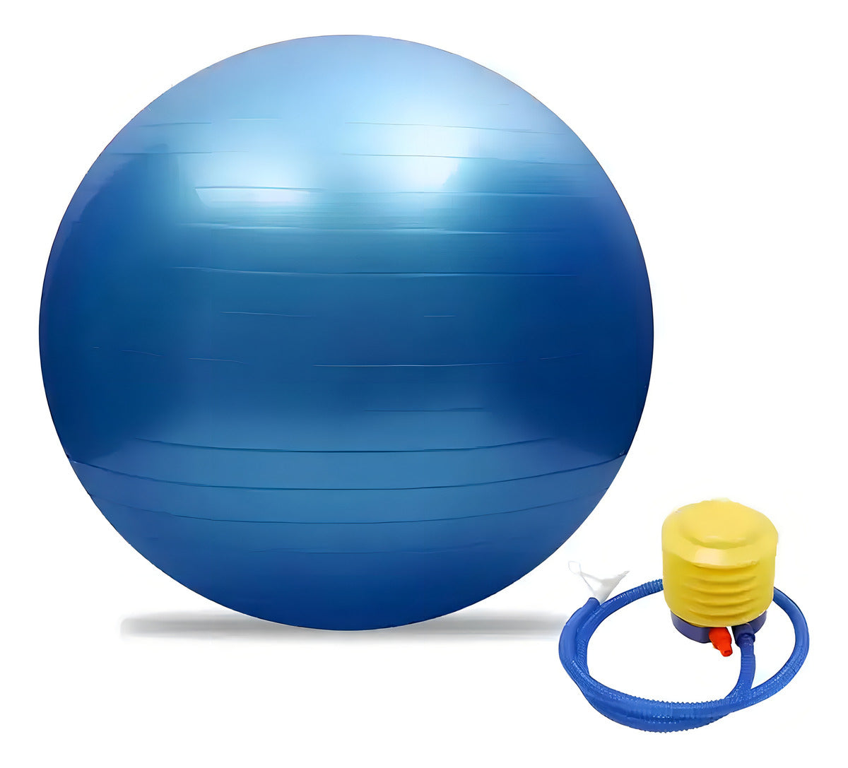 Pelota Balon 75 Cm Pilates Yoga + Inflador Pelotas