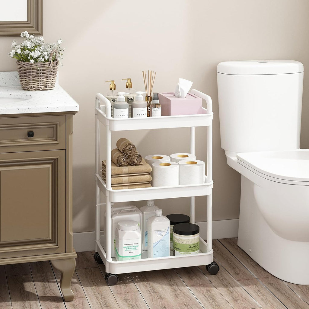 Carrito Organizador Multiusos – 3 Niveles de Orden y Movilidad