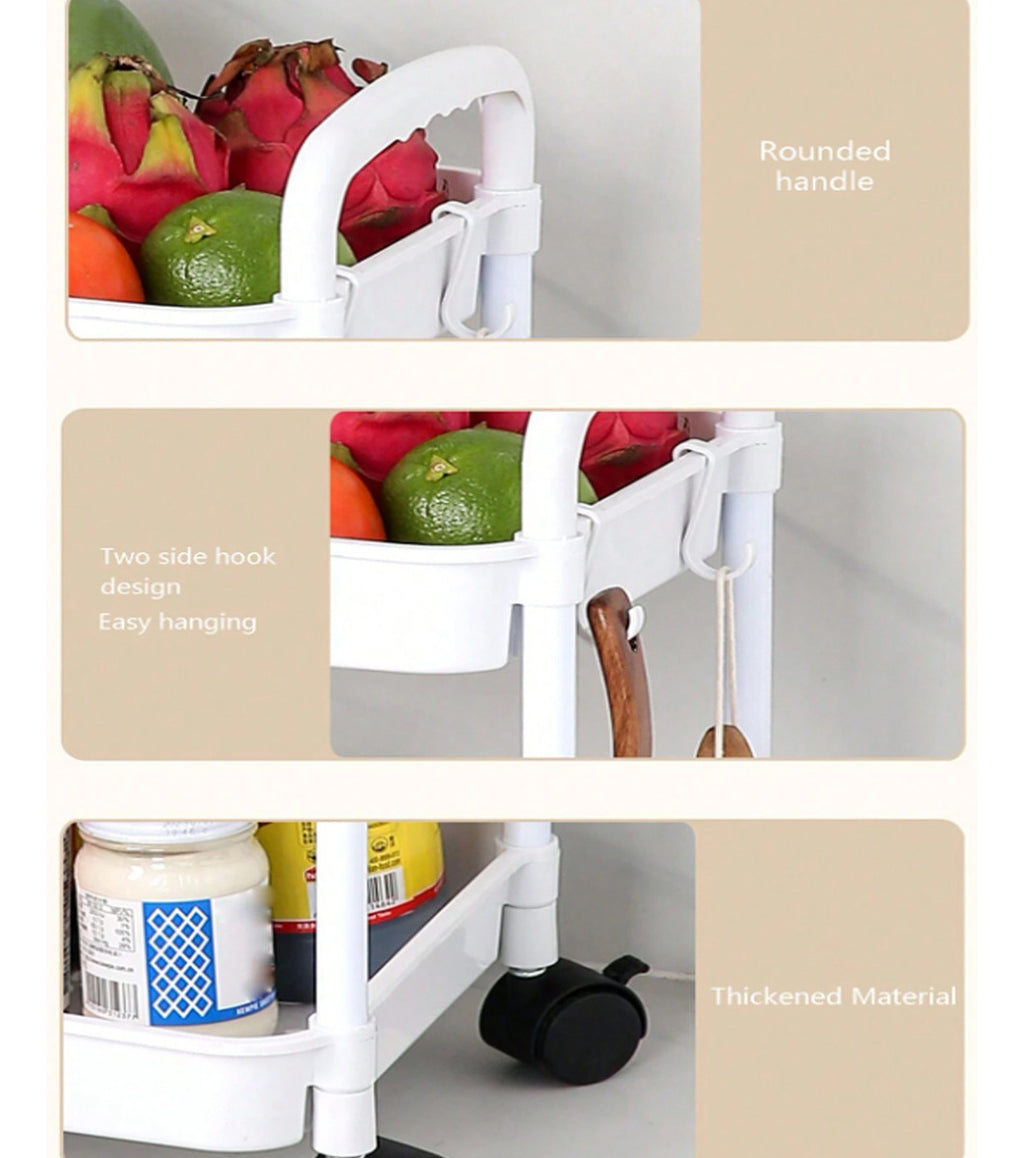 Carrito Organizador Multiusos – 3 Niveles de Orden y Movilidad